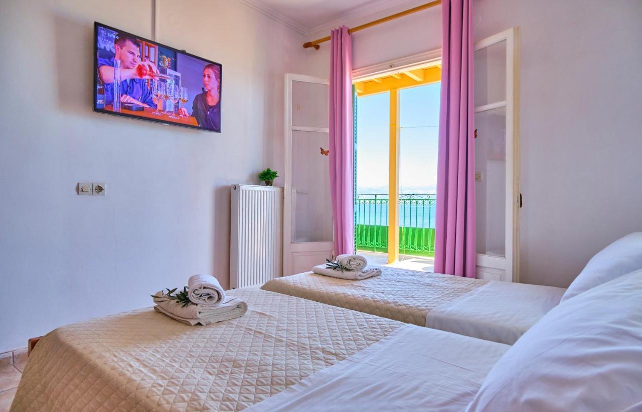 Nikos Kalamaki Corfu Apraos Exterior foto